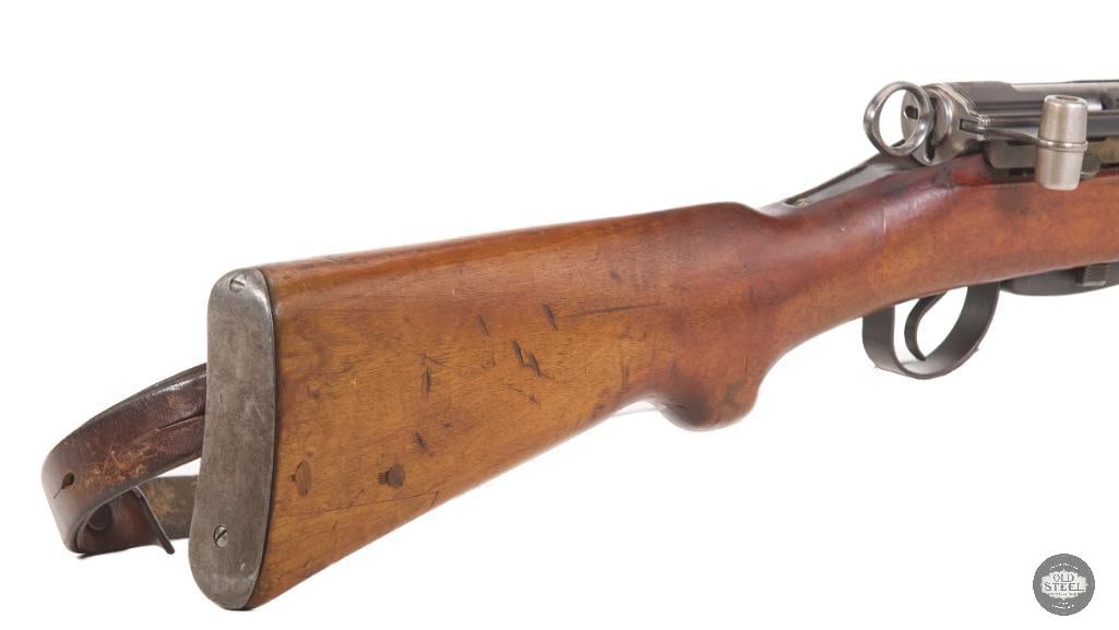 Swiss K31 Rifle 7.5x55mm with Matching Bayonet Rig W/ Nametag - 7