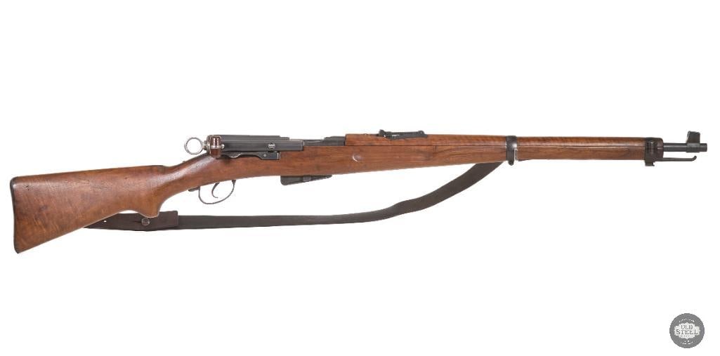 Swiss K11 Carbine 7.5x55mm with Bayonet and 1924 Sling - 2