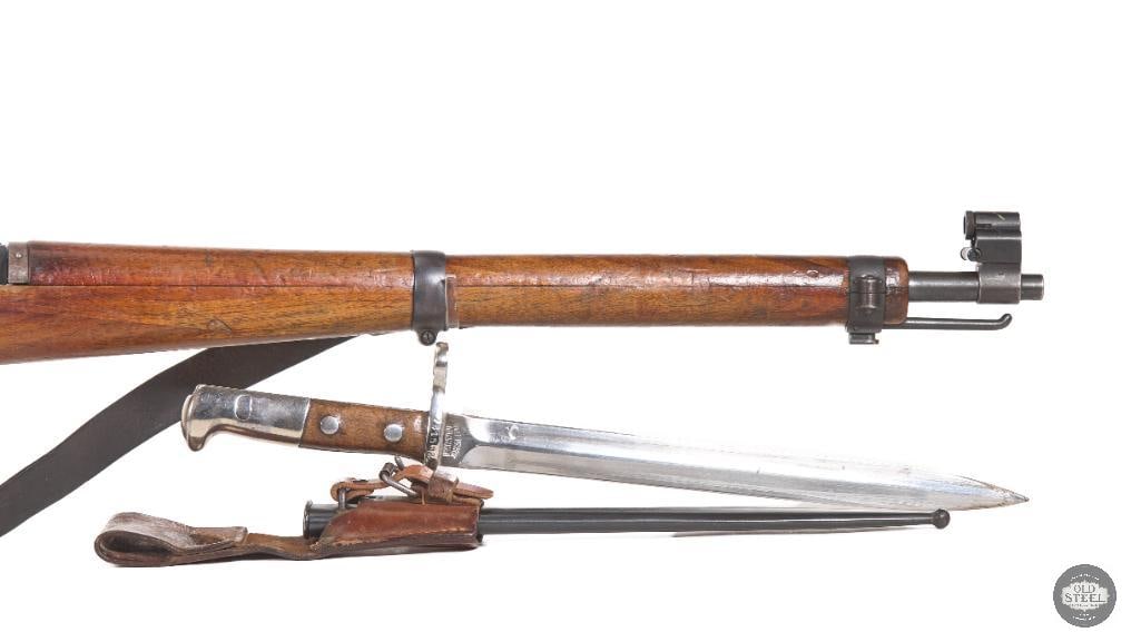 Swiss K31 Rifle 7.5x55mm Matching Numbers with Diopter Sights & Matching Bayonet W/ Nametag - 4