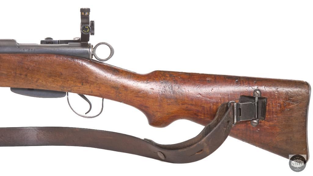 Swiss K31 Rifle 7.5x55mm Matching Numbers with Diopter Sights & Matching Bayonet W/ Nametag - 9