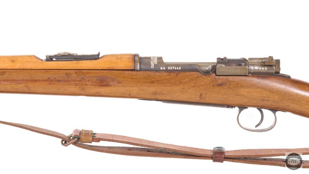 Carl Gustaf M38 6.5x55 Swedish Carbine w/ Micrometer Sight & Sling - 9
