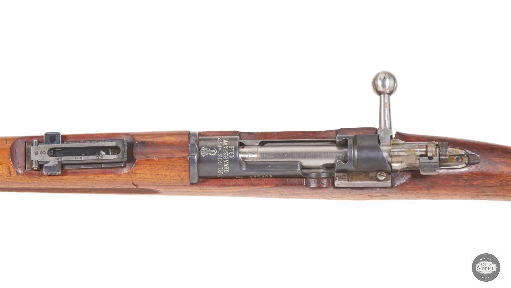 Carl Gustafs M96 6.5x55 Swedish Mauser Rifle, Matching Numbers, 29" Barrel - 12