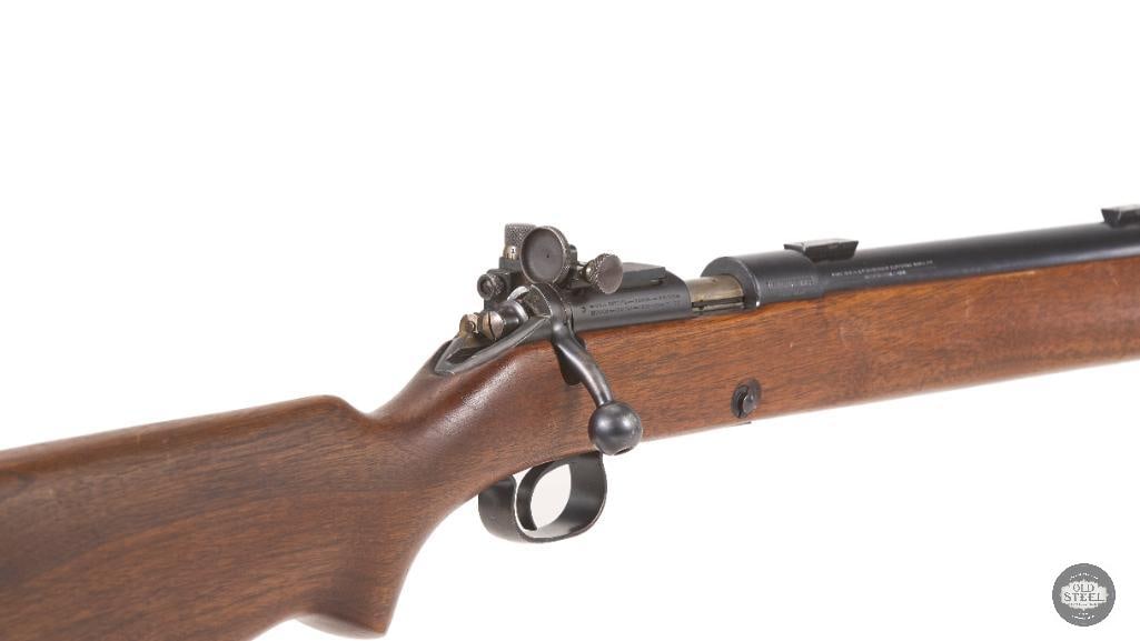 Winchester Model 52 .22 LR Rifle w/ Lyman 48J Sights, 27" Barrel - 7