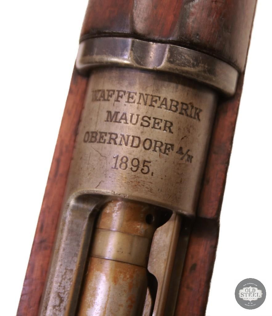 RARE 1895-marked Swedish Mauser Model 1894 Carbine w/ Bayonet, Matching Core Parts - 2