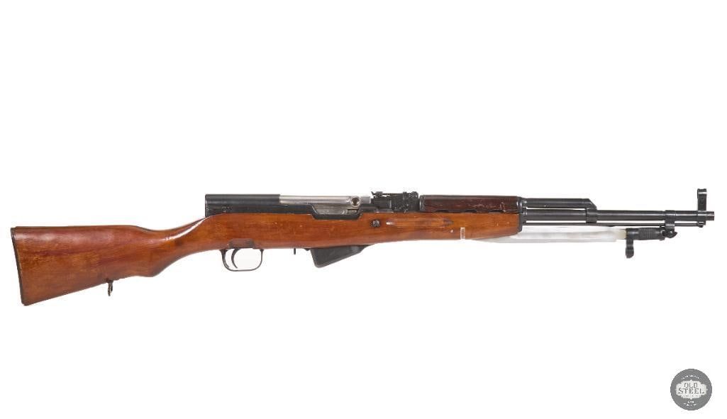 1951 Tula Arsenal SKS 7.62x39 Matching Numbers, Original Configuration, Non-Reworked: This highly desirable 1951 Tula Arsenal SKS is chambered in 7.62x39 and presents in great overall condition. The rifle features a 20-inch barrel with crisp rifling and a reflective bore, while the woo