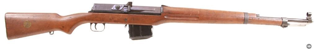 1945 AG-42B Ljungman 6.5x55 Swedish Rifle, Matching Metal Components: This highly desirable 1945-dated AG-42B Ljungman rifle is chambered in 6.5x55 Swedish and represents an excellent example of Sweden's renowned semi-automatic service rifle. The rifle features a 24.5-i