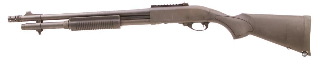 Remington Model 870 Express Tactical 12 Gauge Pump Shotgun w/ XS Sight Rail & Ghost Ring Sights - 7