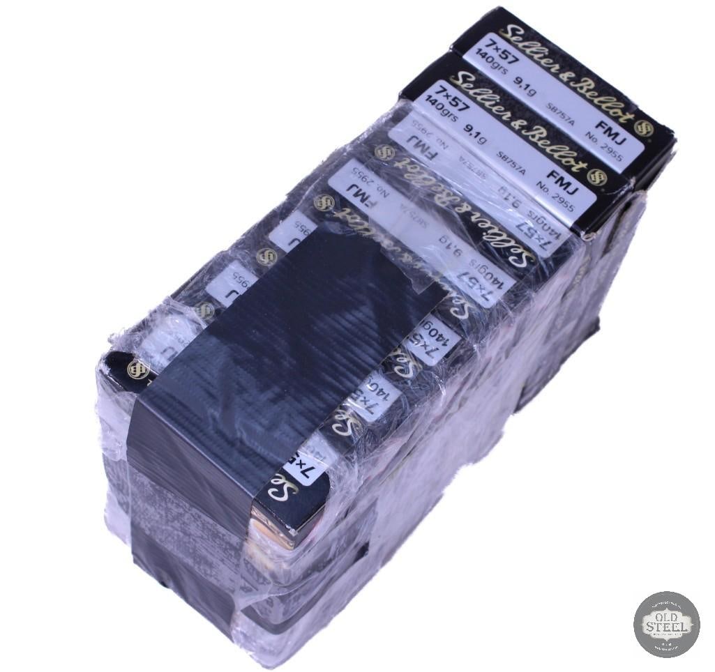 140 rounds of Sellier and Bellot 7x57, 140 grain - 2