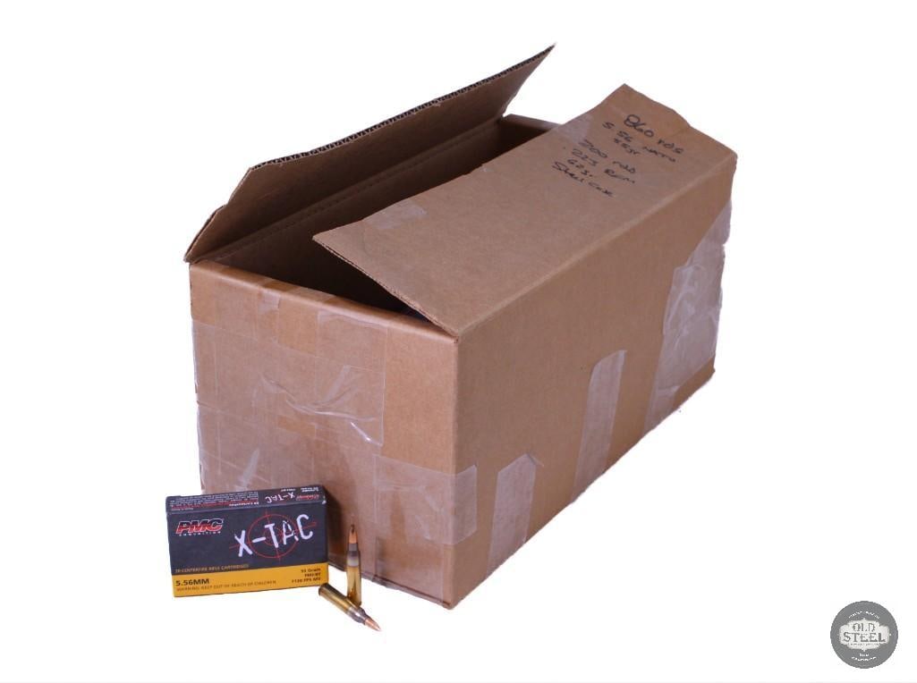 740 rounds of PMC X-TAC 5.56mm, 55 grain - 2