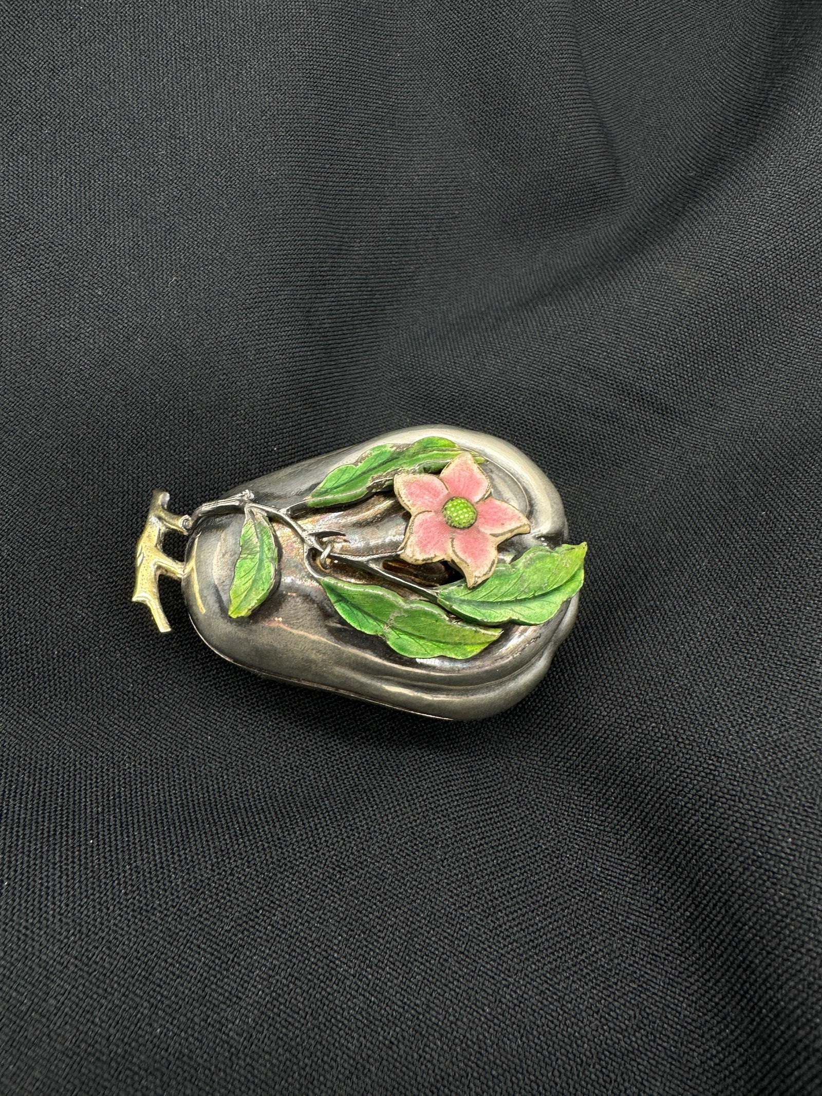 Qing Dynasty China Silver Box (1 of 2)