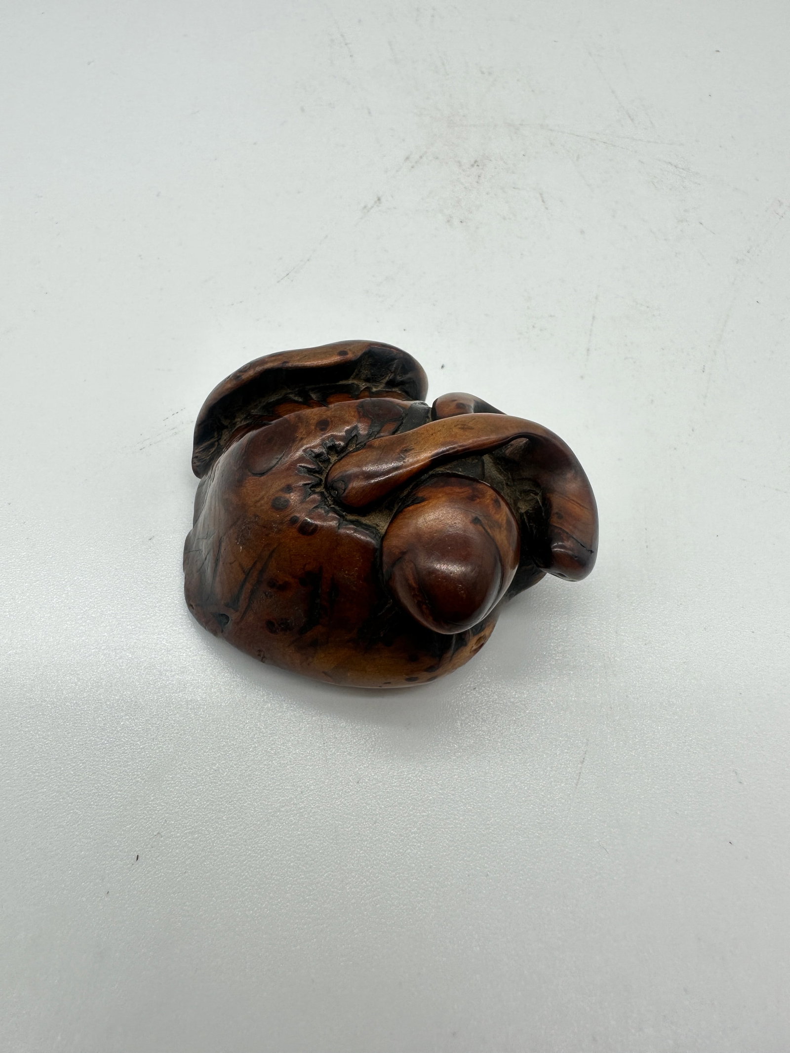 An Antique 18th Century Huangyang Wood Pendant: For further details, including additional photos or videos for this lot, please reach out to oceanofantique@gmail.com. Any condition statement provided is a courtesy and represents only an opinion, no