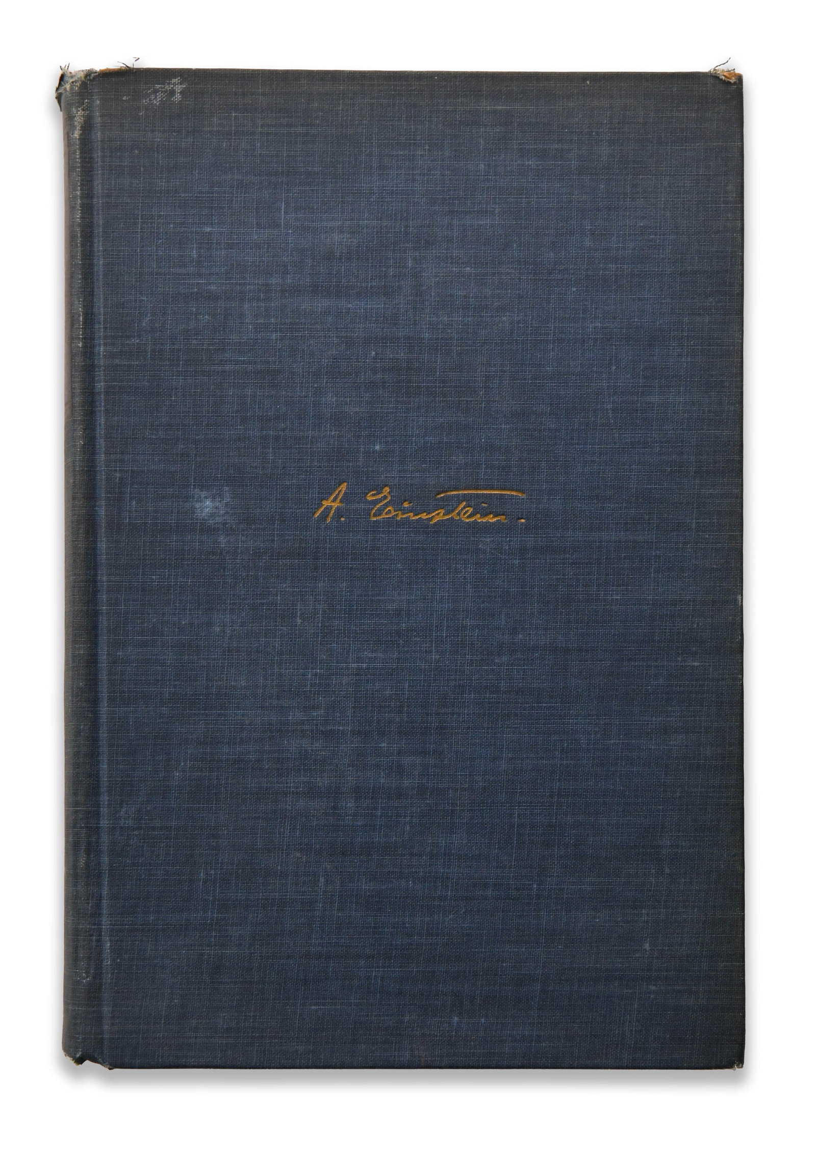 ALBERT EINSTEIN SIGNED ALBERT EINSTEIN: PHILOSOPHER-SCIENTIST WITH HANDWRITTEN "E = MC²" (1 of 4)
