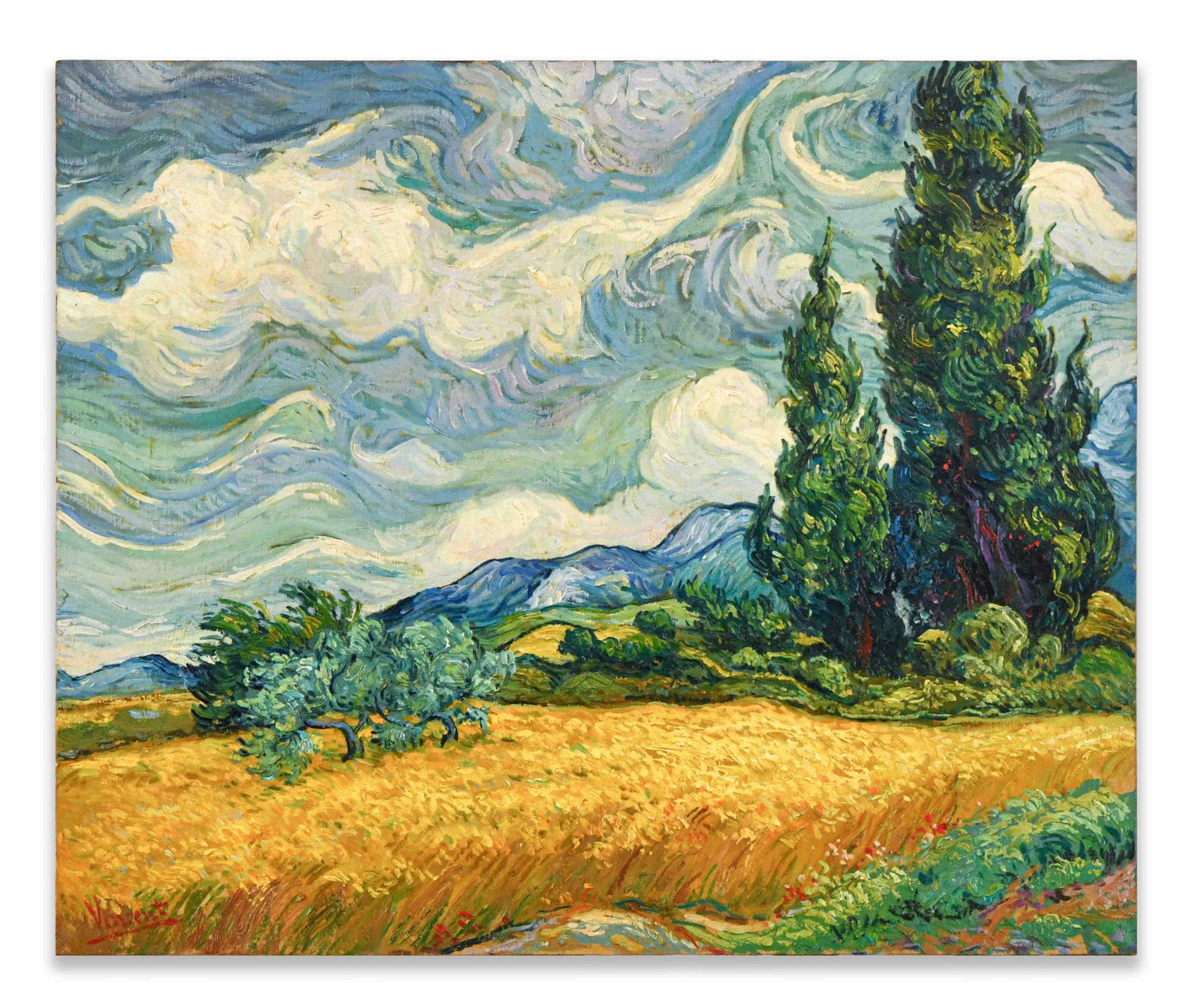 VINCENT VAN GOGH (1853-1890), ATTRIBUTED TO, OIL ON CANVAS (1 of 2)