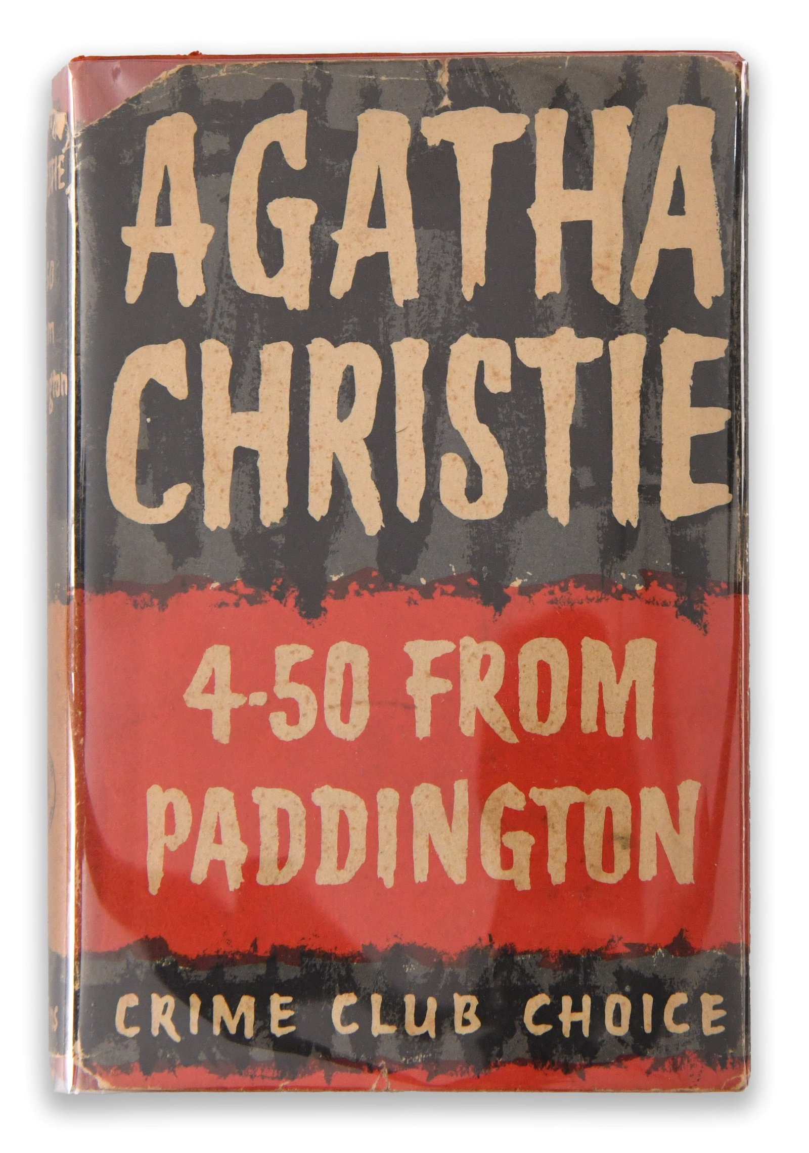 AGATHA CHRISTIE - SIGNED 4.50 FROM PADDINGTON (CRIME CLUB EDITION, COLLINS, LONDON) (1 of 5)