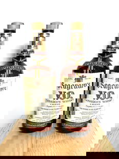 Seagram's V.O. Canadian Whisky: 2 bouteilles (1 litre) Seagram's V.O. Canadian Whisky