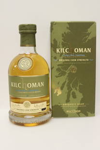 KILCHOMAN 2014: 1 bouteille de Kilchoman Original Cask Strength (distillé en 2009, mis en bouteille 2014) Islay Single Malt Scotch Whisky