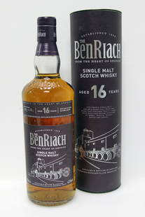 BENRIACH 16 ans: 1 bouteille de BenRiach 16 ans Speyside Single Malt Scotch Whisky