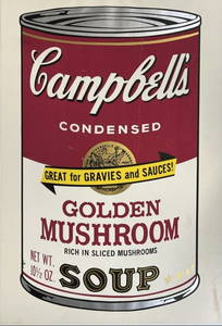 Andy Warhol: Golden Mushroom, Soup II 1969