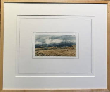 Gerhard Richter Kanarische Landschaften I - e Canary Landscapes I, 1971: Gerhard Richter:Kanarische Landschaften I (Canary Landscapes I): one plate (B. 39), 1971.Heliogravure in colors, on ivory rag paper, with full margins.I. 4 5/8 x 9 in. (11.7 x 22.9 cm)S. 15 1/2 x 19