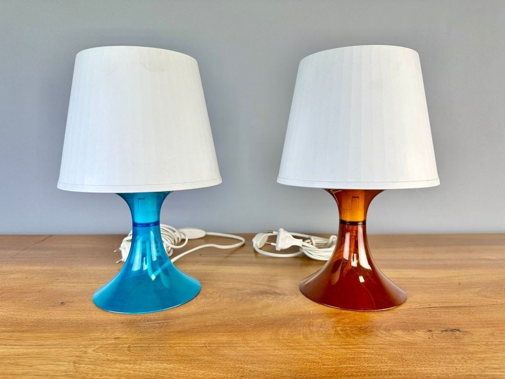 PAIR OF VINTAGE IKEA TABLE LAMPS (1 of 9)