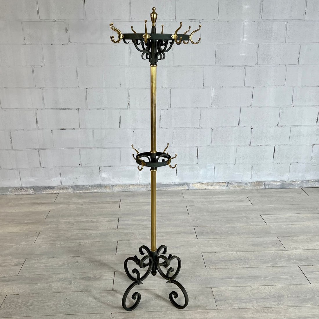 FRENCH CAST IRON COAT RACK (1 of 12)
