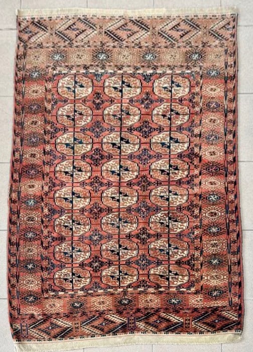 ANTIQUE TURKMEN RUG (1 of 12)
