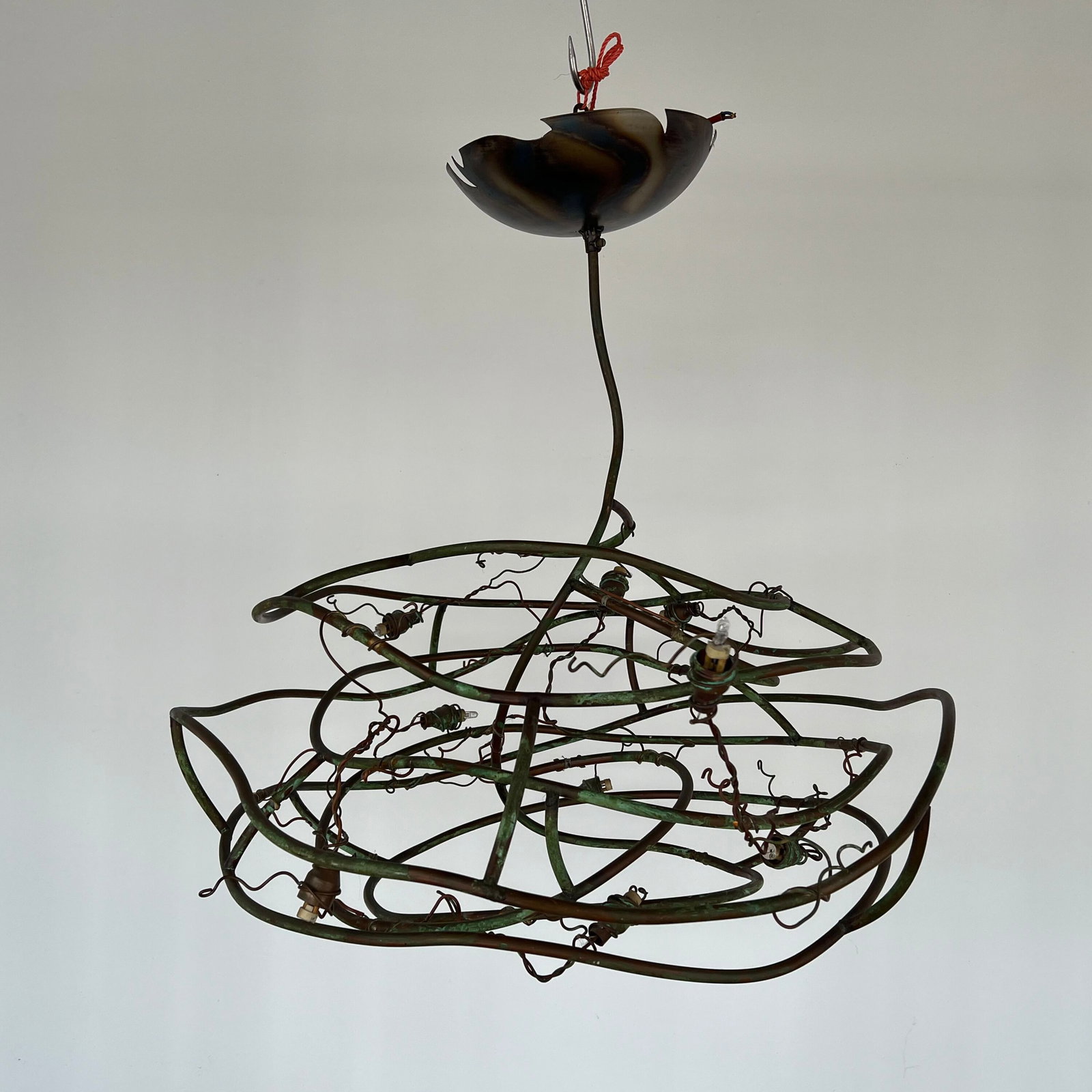 CUSTOM BRUTALIST DESIGNER CHANDELIER (1 of 11)