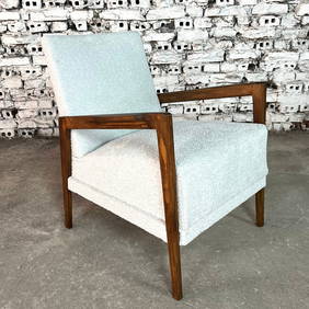 FRENCH MID-CENTURY-MODERN LOUNGE CHAIR (1 of 6)