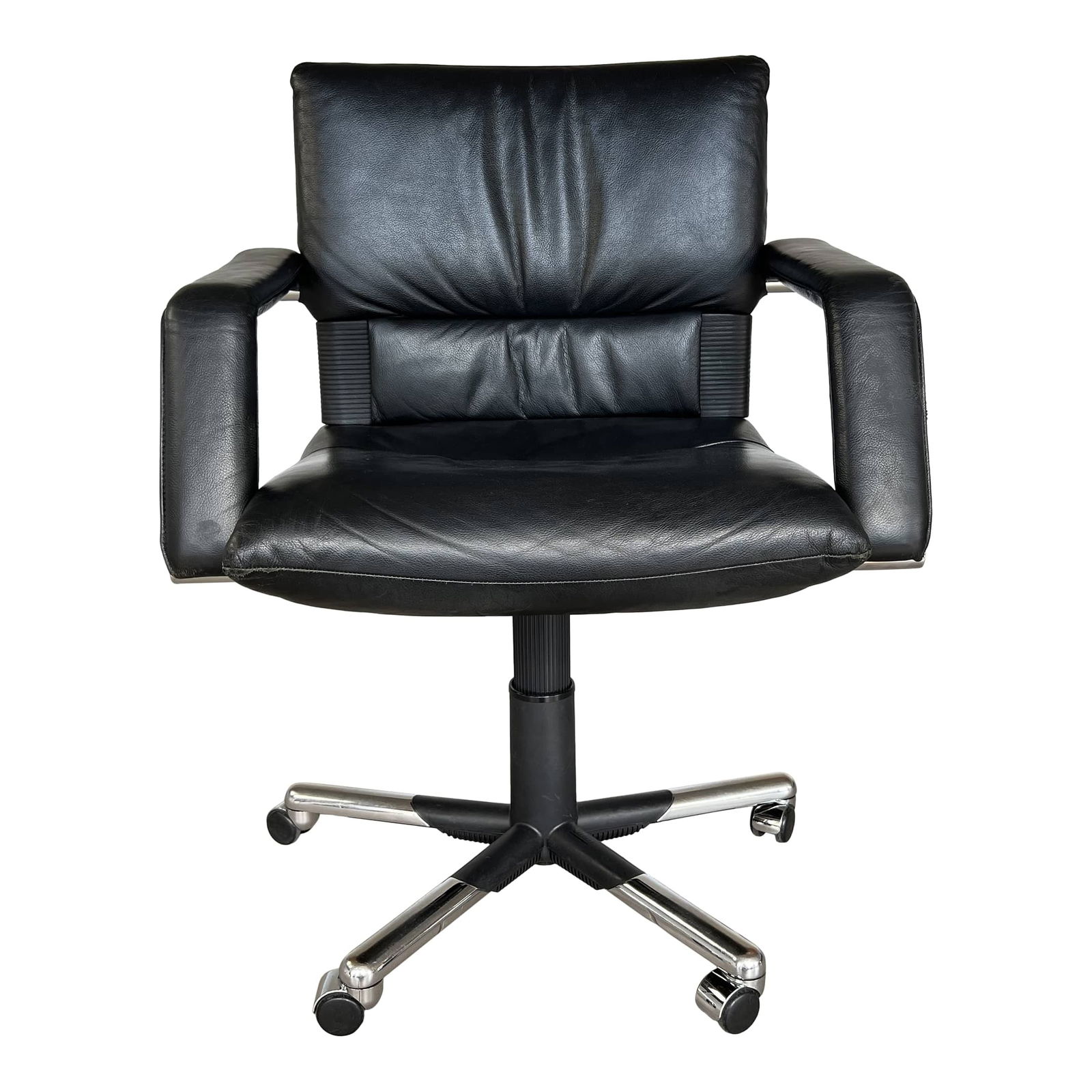 MARIO BELLINI LEATHER IMAGO EXECUTIVE CHAIR FOR VITRA (1 of 12)