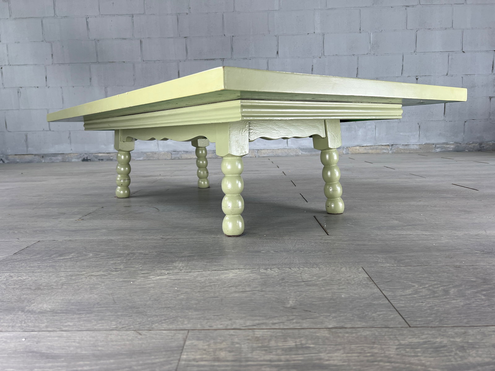 VINTAGE DUTCH PAINTED COFFEE TABLE (1 of 11)