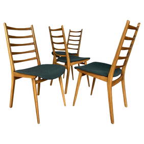 (4) DANISH DINING CHAIRS ATTR. TO KAI KRISTIANSEN (1 of 12)