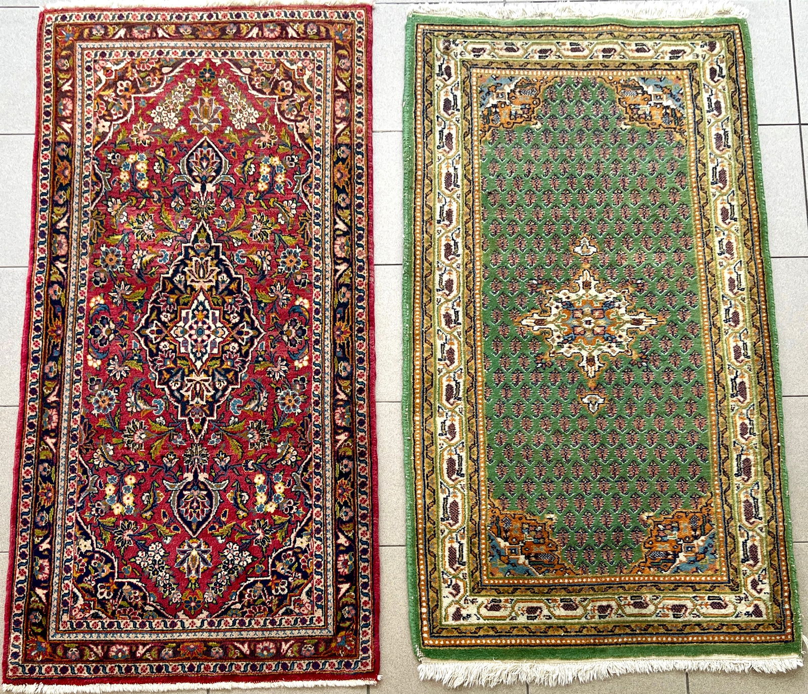 LOT (2) SAROUK MIR AREA RUGS (1 of 7)