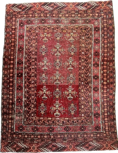SEMI ANTIQUE TURKMEN RUG (1 of 10)