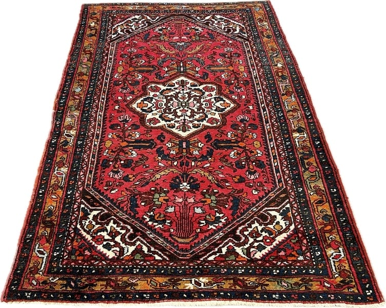 PERSIAN HAMADAN WOOL RUG (1 of 8)