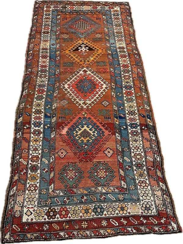 ANTIQUE KURD KAZAK RUNNER RUG (1 of 5)