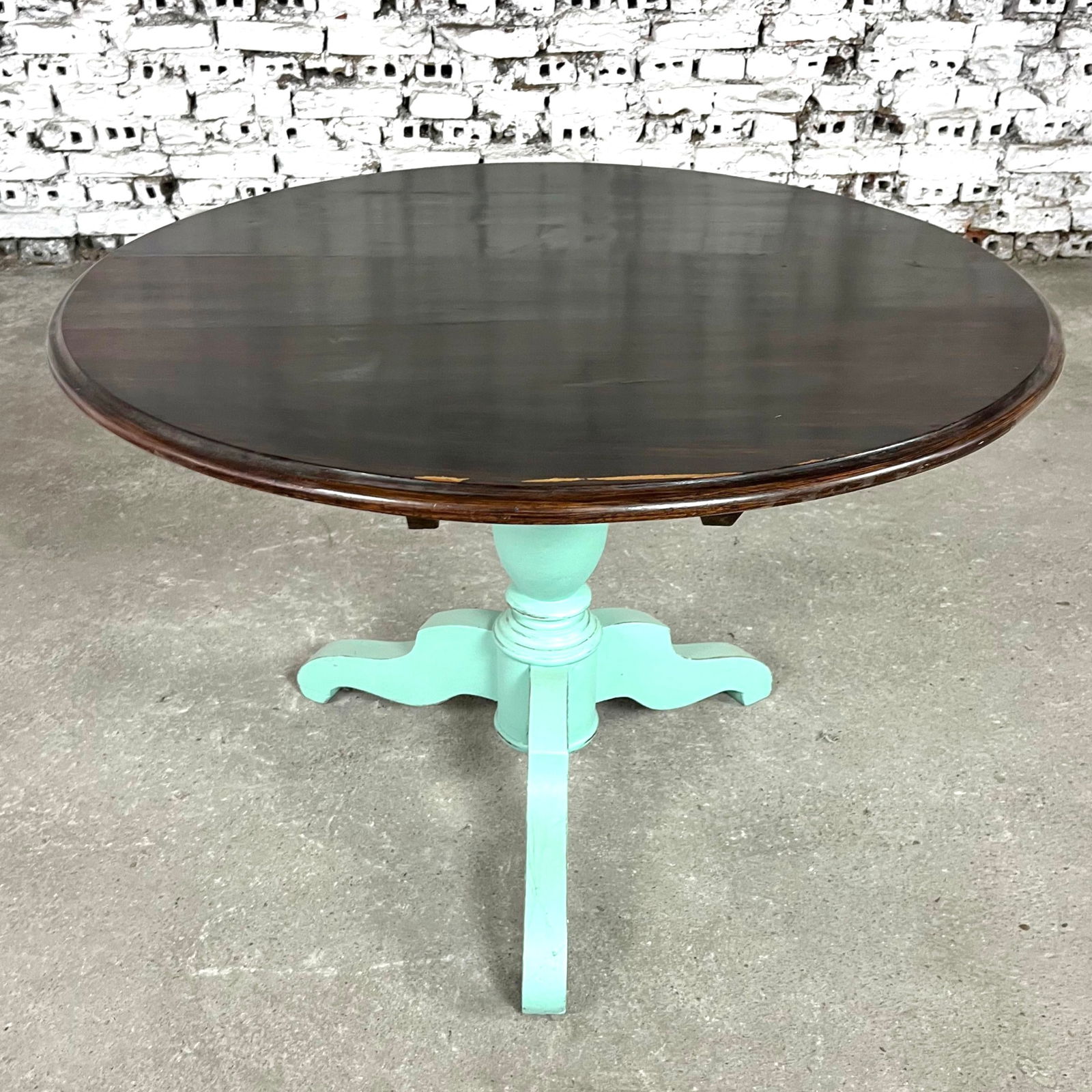 FRENCH TILT TOP PAINTED COFFEE TABLE (1 of 4)
