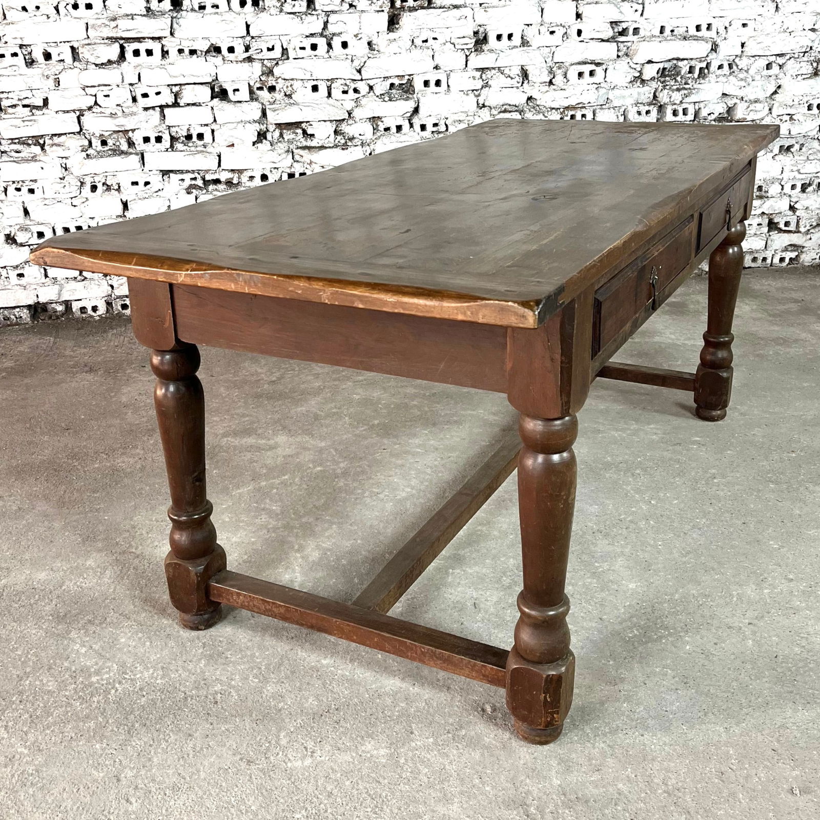 ANTIQUE FRENCH FARMHOUSE DINING TABLE (1 of 10)