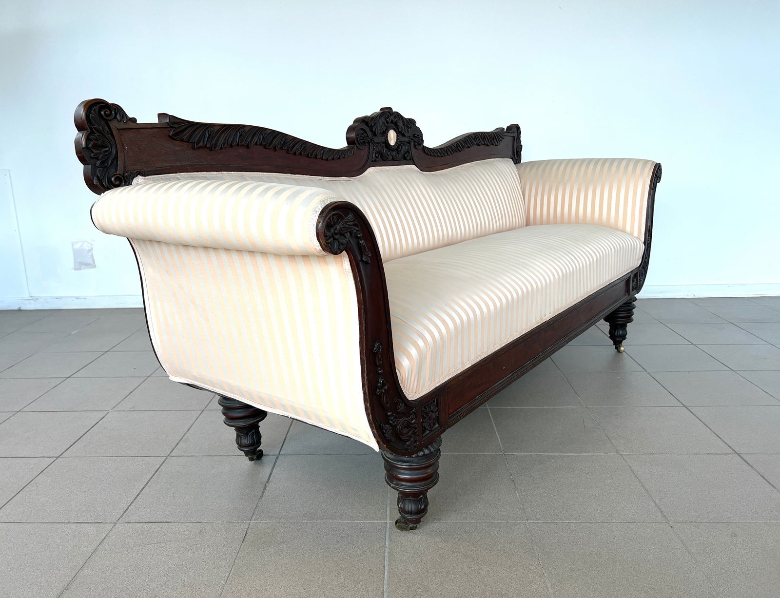 FRENCH REGENCY BIDERMEIER STYLE SOFA (1 of 13)
