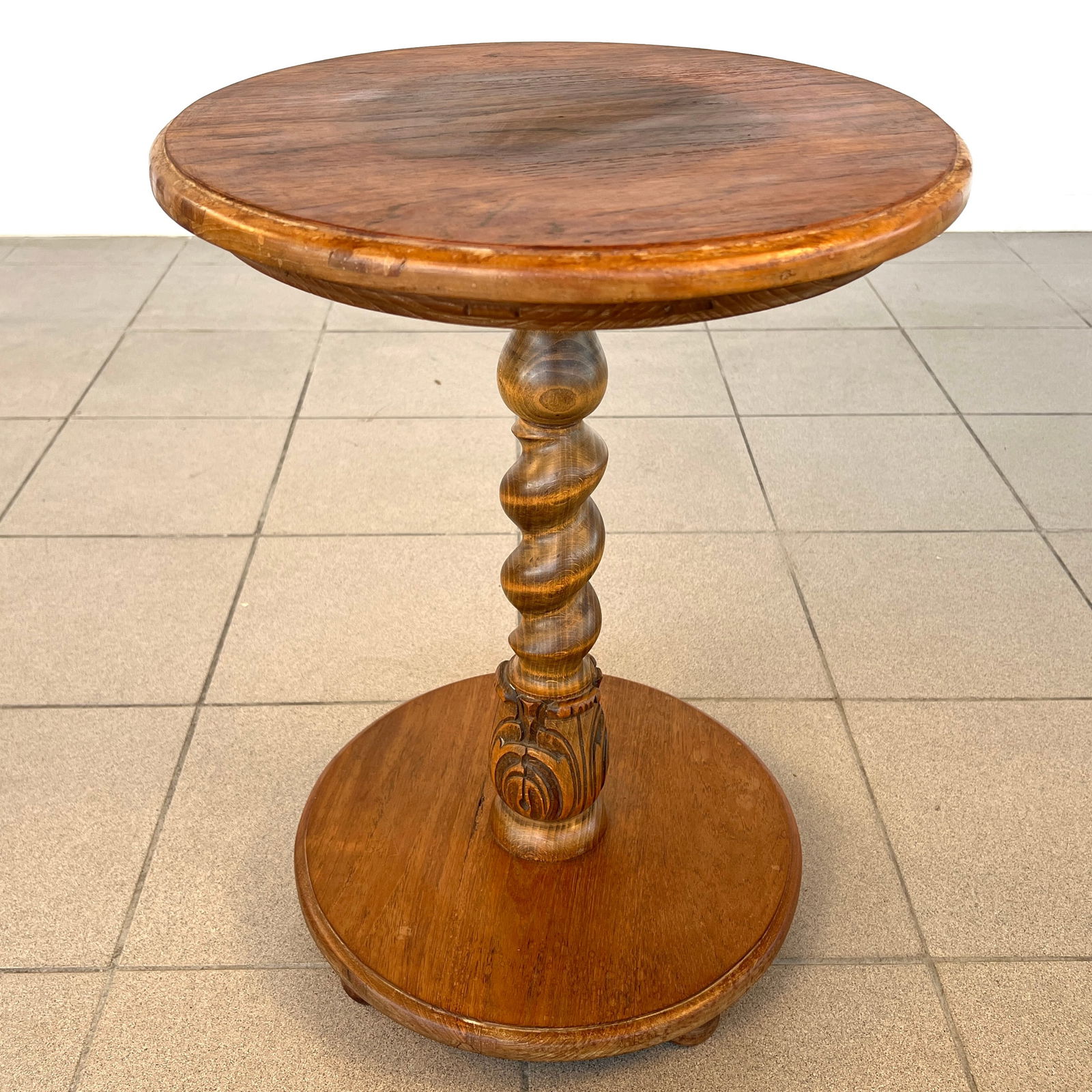 FRENCH BARLEY TWIST SIDE TABLE (1 of 6)