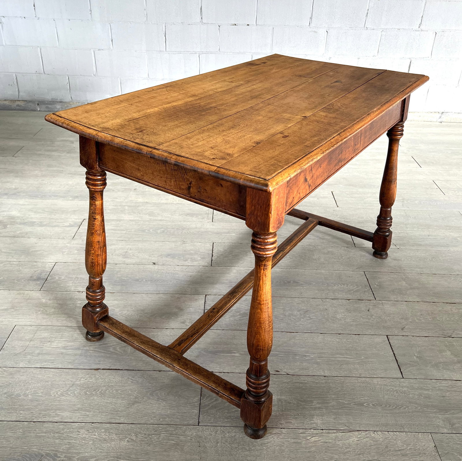 FRENCH FARMHOUSE STYLE DESK OR DINING TABLE (1 of 8)