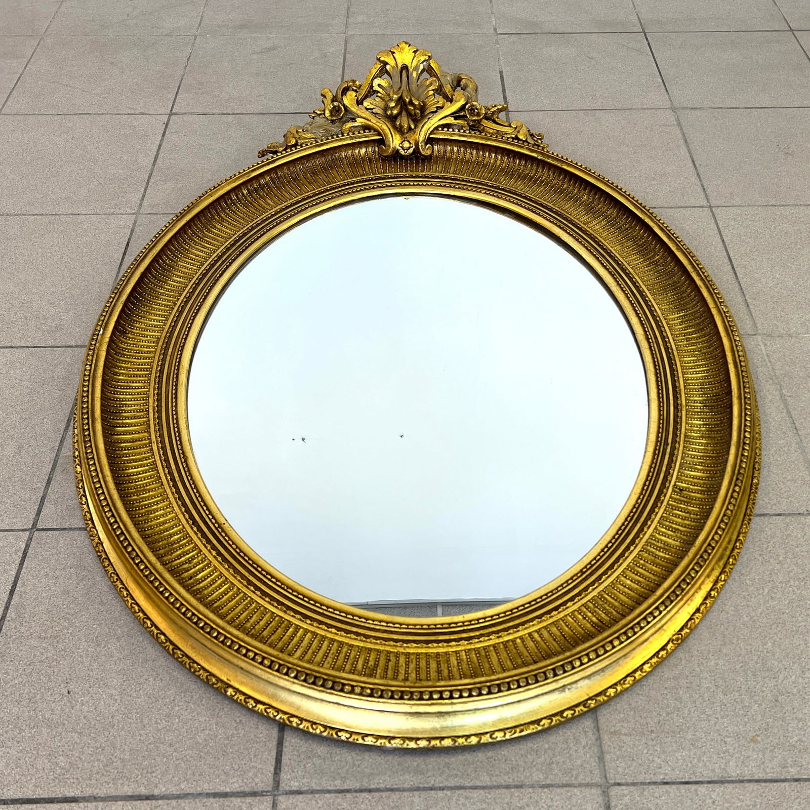 ANTIQUE MIRROR IN LOUIS PHILIPPE STYLE (1 of 8)