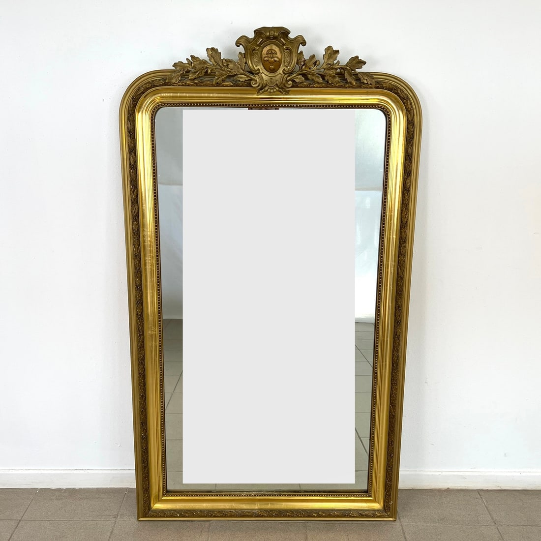 ANTIQUE FRENCH LOUIS XV STYLE MIRROR (1 of 9)