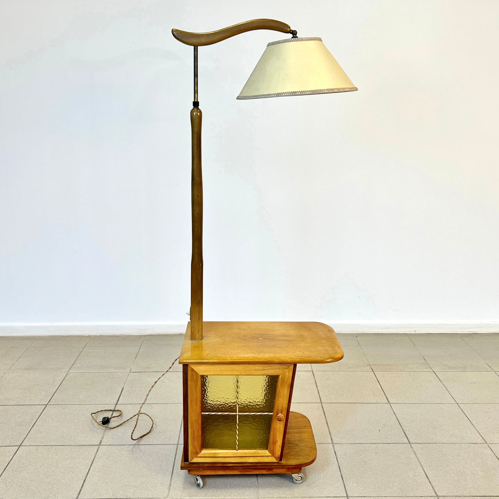 FRENCH ART DECO LAMP CABINET 1950s (1 of 10)