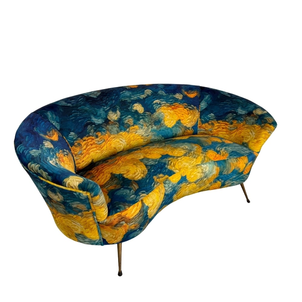 BANANA TWO-SEAT SOFA BY LUIGI CARUSO (1 of 15)