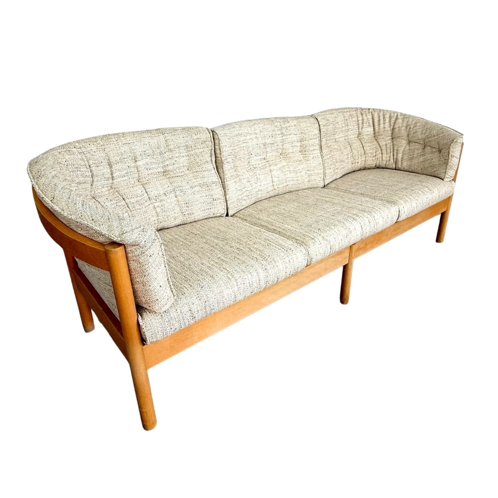 NIELAUS MØBLER DANISH 3 SEATER SOFA (1 of 13)