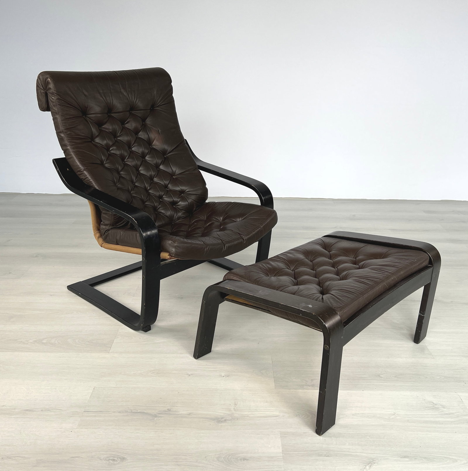 ARMCHAIR AND OTTOMAN POEM BY NOBORU NAKAMURA (1 of 16)