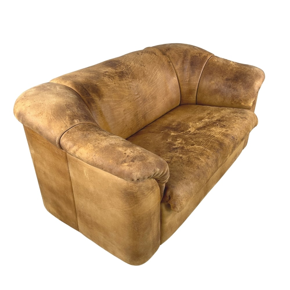 DE SEDE DS 95 BUFFALO LEATHER SOFA (1 of 12)