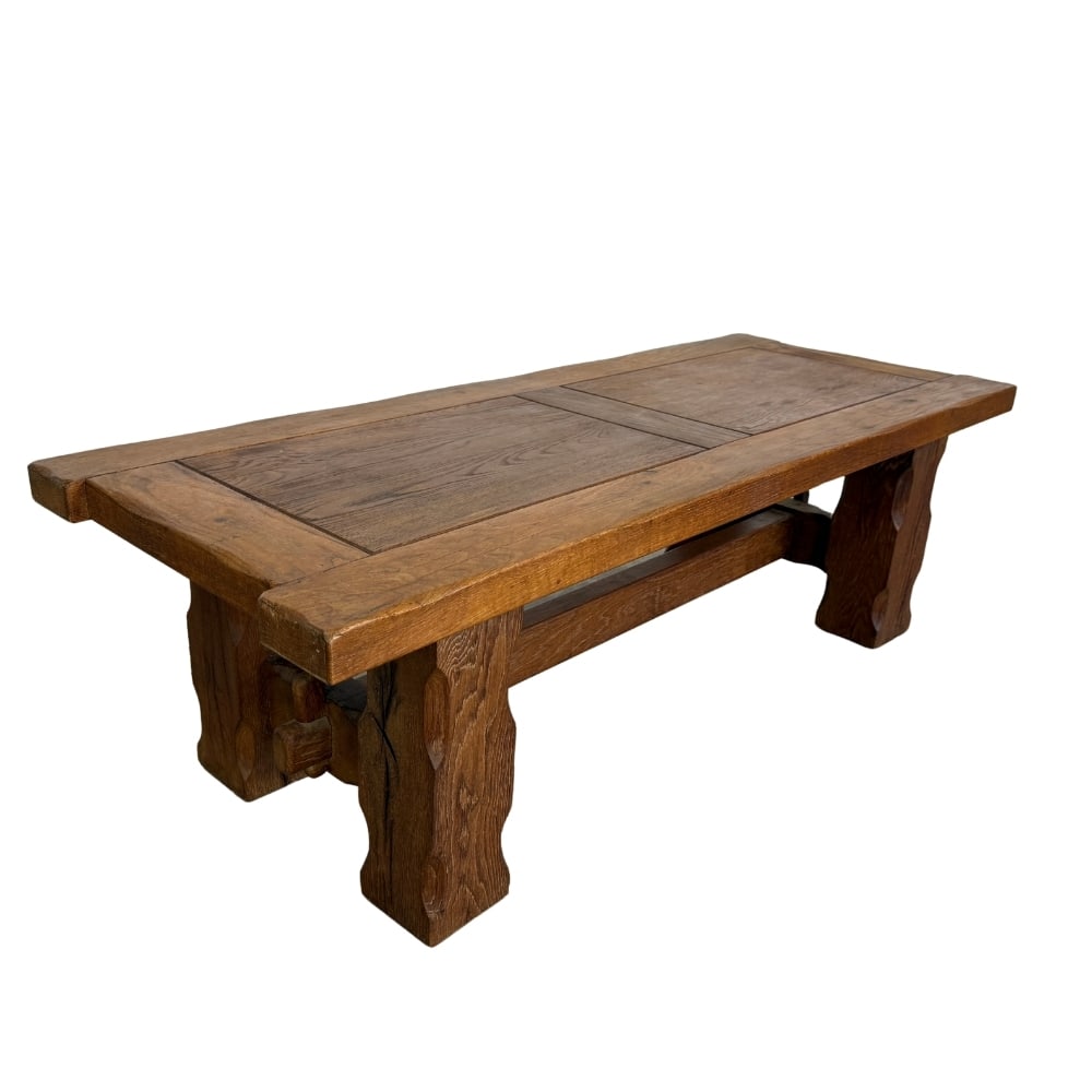 BELGIAN BRUTALIST COFFEE TABLE, 1960S (1 of 10)