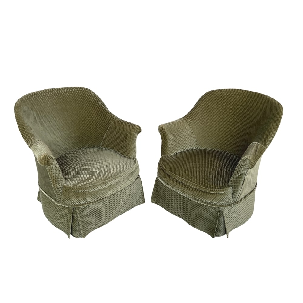 (2) FRENCH TOAD ARMCHAIRS (1 of 11)