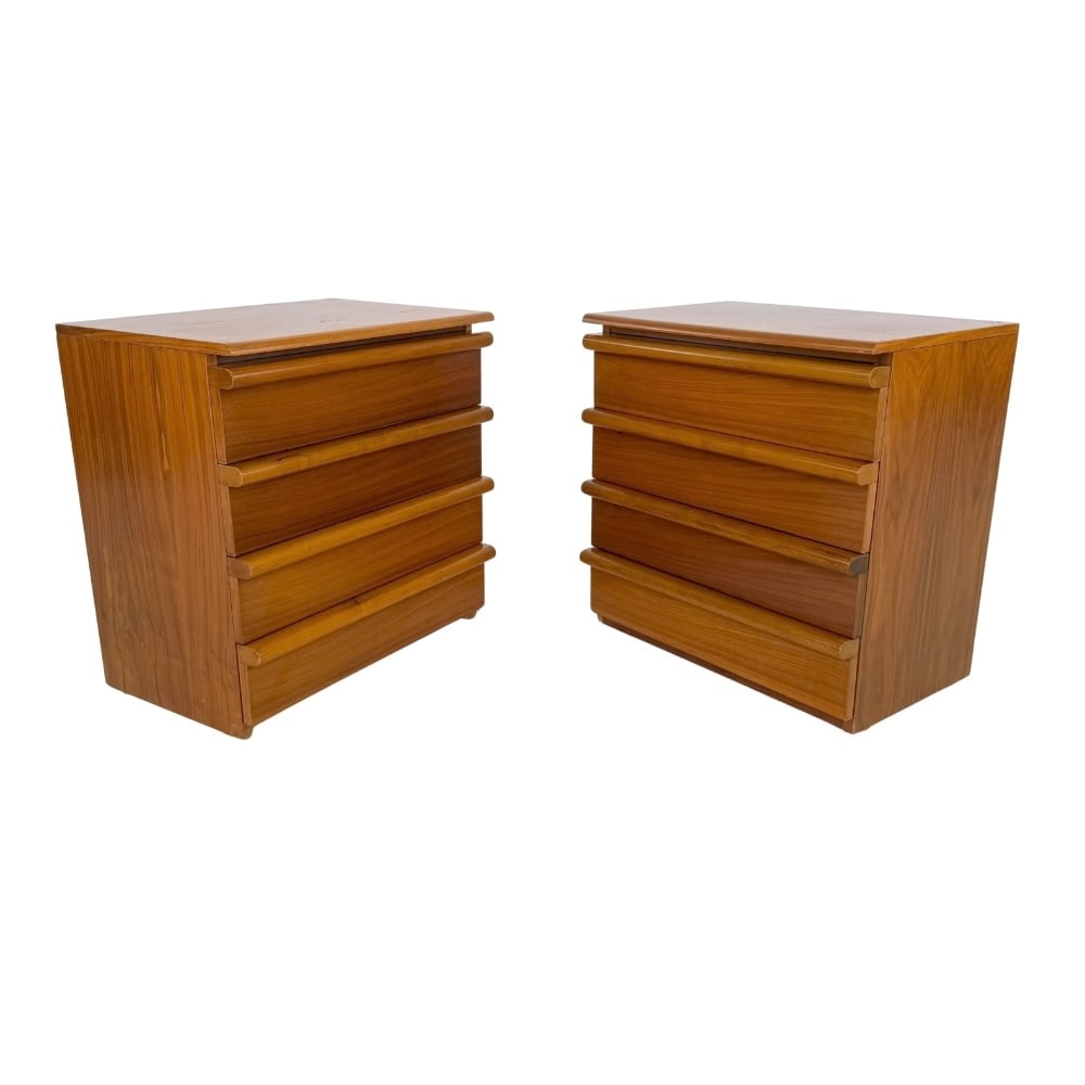 (2) VINTAGE DESIGNER DANISH NIGHTSTANDS, 1980s (1 of 14)